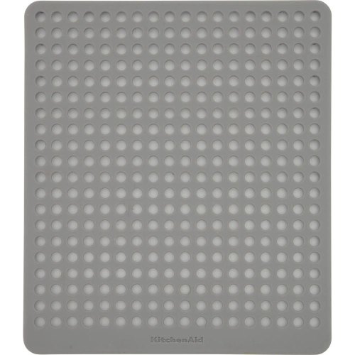 Килимок для сушки посуду KitchenAid Sinkware, 29.5х34см, сірий (KEG877OHASA)