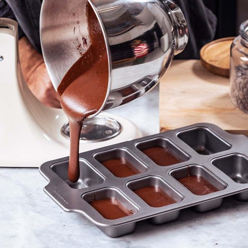 Форма для випічки кексів KitchenAid, на 8шт, прямокутна форма (CC006068-001)