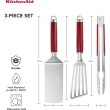 Набір для грилю KitchenAid Coreline, 3 предмети, червоний (KAG930OHERE)
