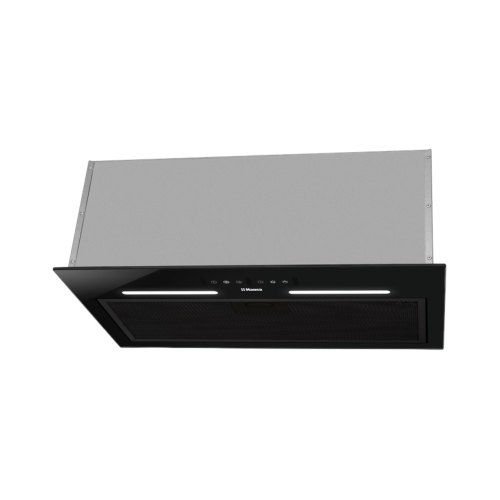 Витяжка вбудована Hansa, 55см, 462м.куб/год, чорна (OMP6553BGH)