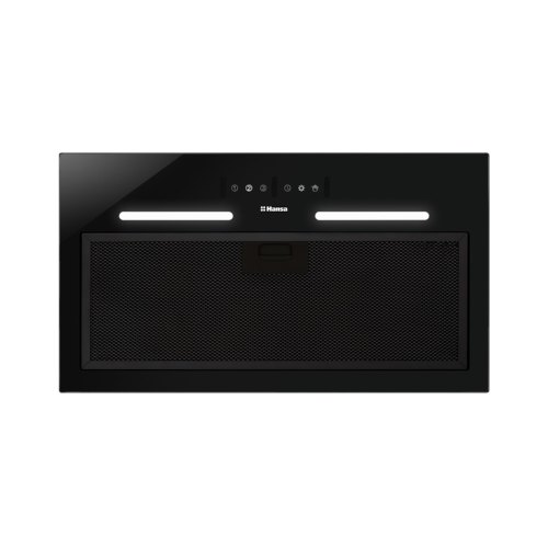 Витяжка вбудована Hansa, 55см, 462м.куб/год, чорна (OMP6553BGH)