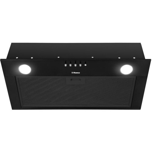 Витяжка вбудована Hansa, 60см, 182м.куб/год, чорна (OMC6242BH)