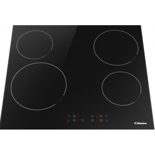 Варильна поверхня електрична Hansa, 59.2см, чорна (BHC63366)