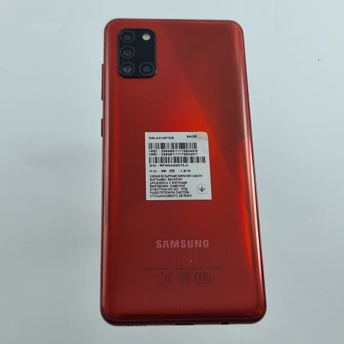 Смартфон Samsung Galaxy A31 (A315F) 64Gb Red (SM-A315FZRUSEK) USED **