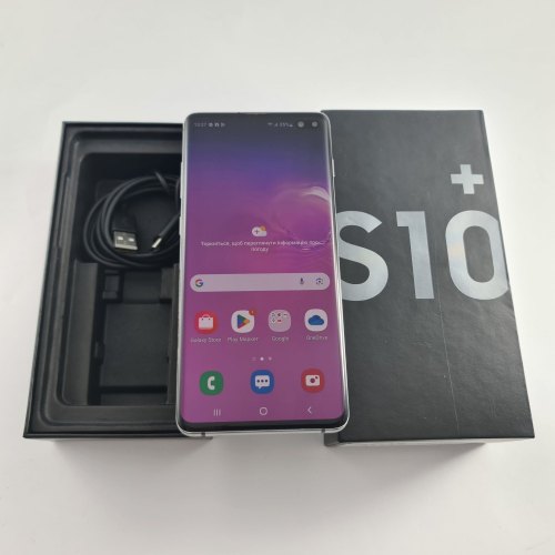 Смартфон Samsung Galaxy S10+ (G975F) 128Gb Black (SM-G975FZKDSEK) USED **