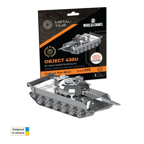 Конструктор Metal Time World of tanks Object 430 (MT065)