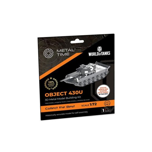 Конструктор Metal Time World of tanks Object 430 (MT065)