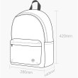 Рюкзак Xiaomi RunMi 90 Ninetygo Youth College Backpack 15L, Deep Red (6972125147981)