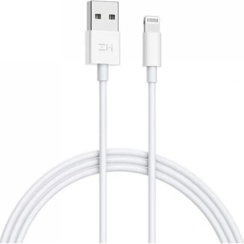 Кабель ZMI AL851, USB Type-A to Lightning, 1.5м, білий