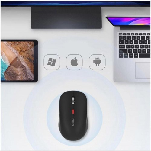 Миша бездротова Xiaomi MiiiW Wireless Bluetooth Mouse Black (MW23M22)