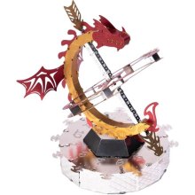 Конструктор Metal Time Sun Chaser Dragon Stand Clock (MT025)