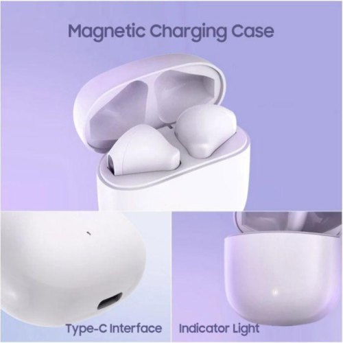 Навушники бездротові TWS Xiaomi MiiiW Wireless Earbuds Marshmallow White (MWTW03)