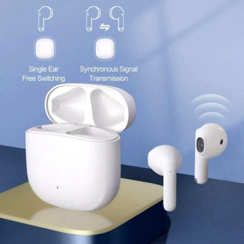 Навушники бездротові TWS Xiaomi MiiiW Wireless Earbuds Marshmallow White (MWTW03)