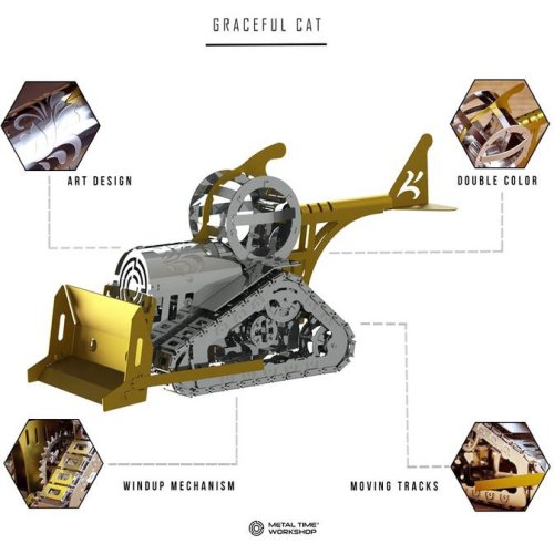 Конструктор Metal Time Graceful CAT (MT073)