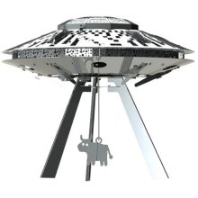 Конструктор механічний з підсвічуванням Metal Time Stellar Raiders (MT051)