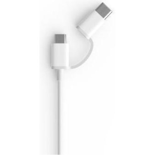 Кабель ZMi AL501, USB Type-A to USB Type-C/MicroUSB, 100см, білий