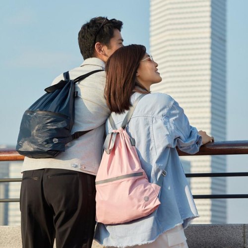 Рюкзак Xiaomi RunMi 90 Ninetygo Lightweight Urban Drawstring Backpack, Blue (6972125146144)