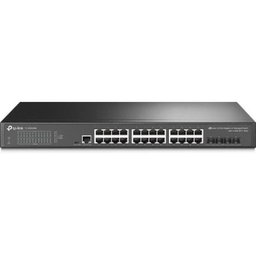 Комутатор керований L2 TP-Link JetStream, 24xGE, 4x10GE SFP+ (SG3428X)