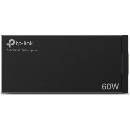 Інжектор PoE TP-Link POE170S, 60Вт, 1xGE, 1xGE PoE