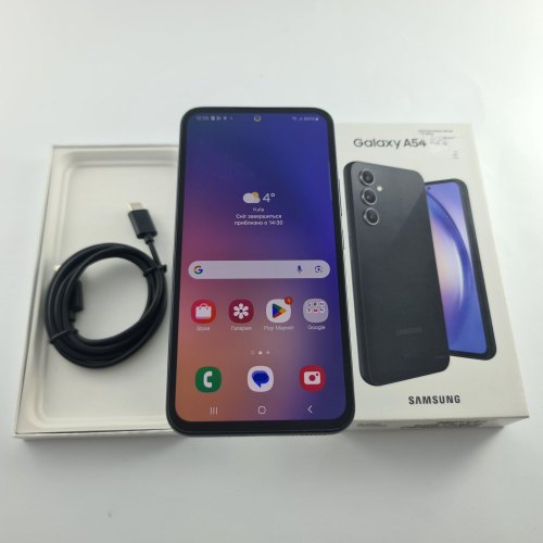 Смартфон Samsung Galaxy A54 (A546E) 128Gb Graphite (SM-A546EZKASEK) USED **