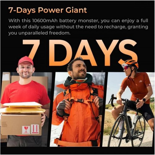 Смартфон Oukitel WP38 6/256GB Black