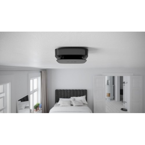 Бездротовий датчик температури Ajax FireProtect 2 RB Heat CO, чорний (000034665)