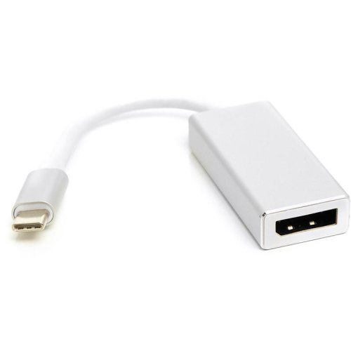 Перехідник PowerPlant, USB Type-C 3.1 Thunderbolt 3 (M) - DisplayPort (F), 4K, 0.15м (CA911851)