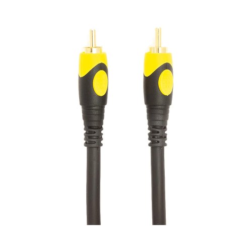 Кабель PowerPlant, RCA (M) - RCA (M), 1.5м (CA911721)