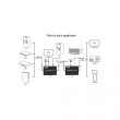 Подовжувач HDMI-сигналу PowerPlant HDES150-KVM, HDMI 4K/30hz, до 150м, через cat 5e/6 (CA912957)