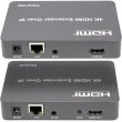 Подовжувач HDMI-сигналу PowerPlant HDES150-KVM, HDMI 4K/30hz, до 150м, через cat 5e/6 (CA912957)