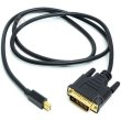 Кабель PowerPlant, mini DisplayPort (M) - DVI (M), 1м (CA912148)