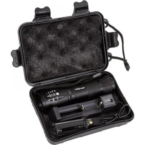 Ліхтарик ручний HiSmart, 1000 люмен, 10W (AA620142)