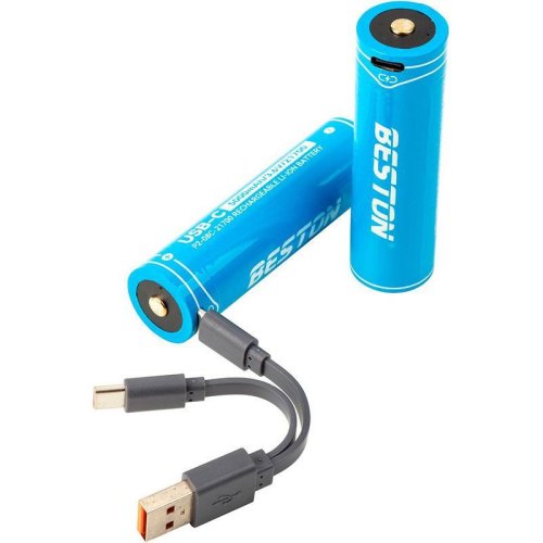 Акумулятор Beston 21700, USB Type-C, 3.6V, 5000mAh, Li-ion (AA620388)