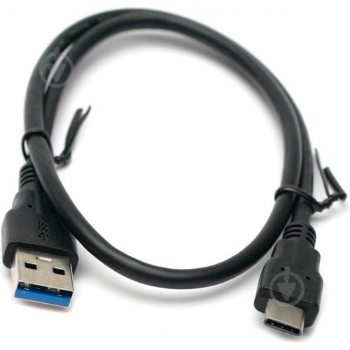 Кабель PowerPlant, USB 3.0 Type-C - USB, 1м (CA910816)