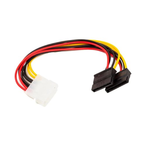 Перехідник живлення PowerPlant, Molex - 2xSATA, 0.15м (CA913060)