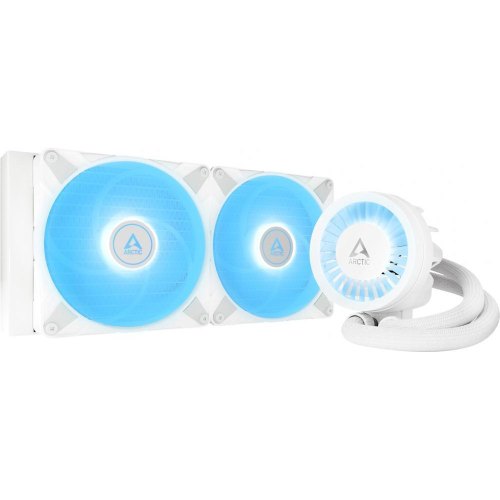 Система рідинного охолодження для процесора ARCTIC Liquid Freezer III 280 A-RGB, біла (ACFRE00151A)