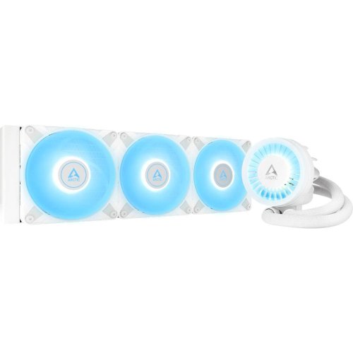 Система рідинного охолодження для процесора ARCTIC Liquid Freezer III 360 A-RGB, біла (ACFRE00152A)