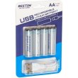 Акумулятор Beston 2AC-60, AA, USB Type-C, 1.5V, 1460mAh, Li-ion, 4шт (AA620265)