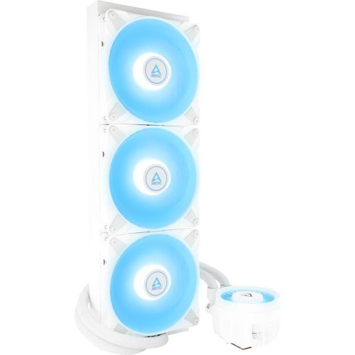 Система рідинного охолодження для процесора ARCTIC Liquid Freezer III 420 A-RGB, біла (ACFRE00153A)