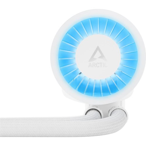 Система рідинного охолодження для процесора ARCTIC Liquid Freezer III 420 A-RGB, біла (ACFRE00153A)