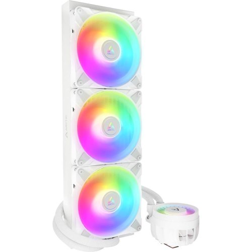 Система рідинного охолодження для процесора ARCTIC Liquid Freezer III 420 A-RGB, біла (ACFRE00153A)