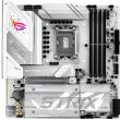 Материнcька плата ASUS ROG STRIX B860-G GAMING WIFI, s1851, B860, mATX, 4xDDR5, M.2, DP/HDMI/USB Type-C, Wi-Fi, Bluetooth, біла