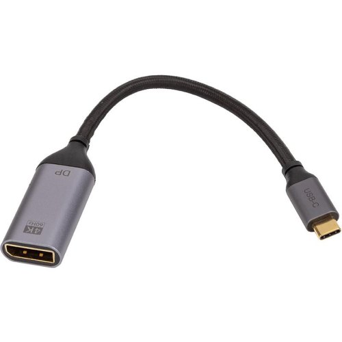 Адаптер CableTime, USB Type-C (M) - DisplayPort (F), 4K/60Hz (CA913671)