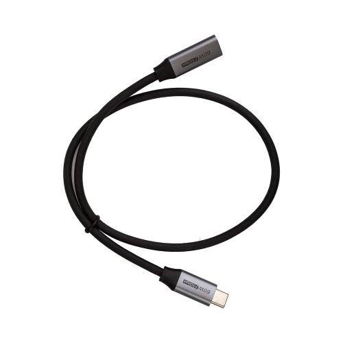 Кабель CableTime, USB 3.0 Type-C (M) - USB Type-C (F), 5Gbps, 60W, 4K/60Hz, 0.5м (CA913664)