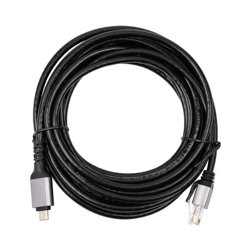 Кабель PowerPlant, USB Type-C - RJ45, 5м (CA914944)