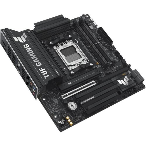 Материнcька плата ASUS TUF GAMING B850M-PLUS WIFI, sAM5, B850, mATX, 4xDDR5, M.2, HDMI/DP, Wi-Fi, Bluetooth