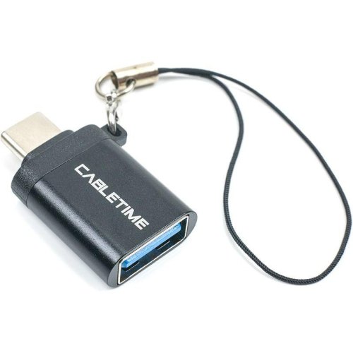 Адаптер Cabletime, USB 3.0 Type-C (M) - USB Type-A (F), OTG (CA913688)