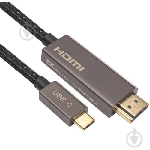 Kабель CableTime, USB Type-C - HDMI, 8K, 2м (CA914258)