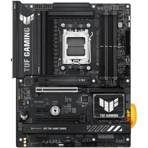 Материнcька плата ASUS TUF GAMING B850-PLUS WIFI, sAM5, B850, ATX, 4xDDR5, M.2, HDMI/DP, WiFi, Bluetooth