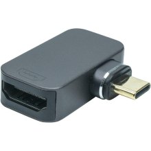 Адаптер PowerPlant, USB Type-C - HDMI, 4K, 60Hz (CA914302)